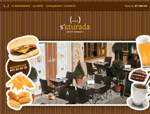 Tablet Screenshot of cafesaturada.com